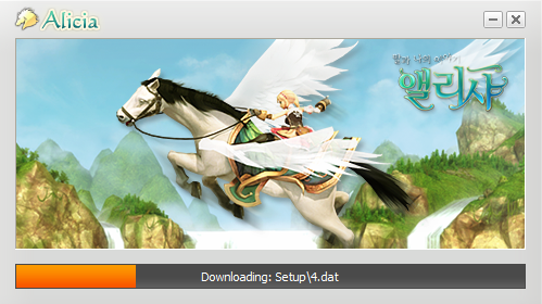 Launcher installation progress